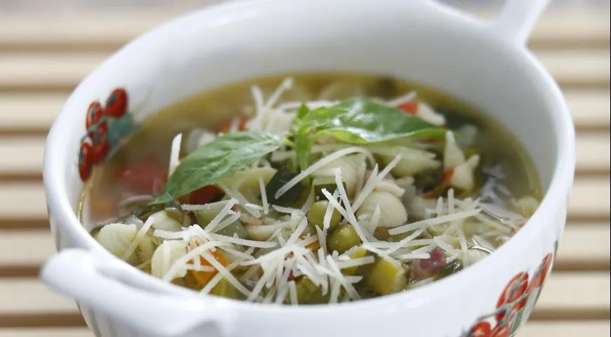 Легкий овочевий суп: покроковий рецепт із фото 1