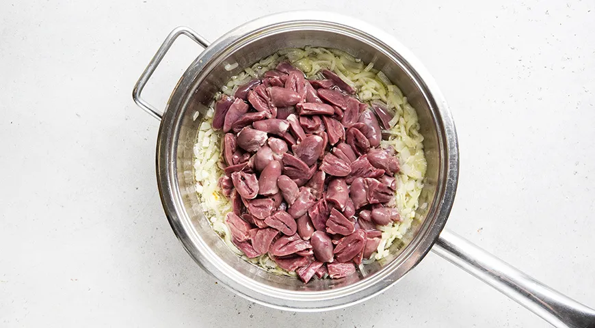 Плов із курячих сердечок: ароматний рецепт з покроковими фото 6