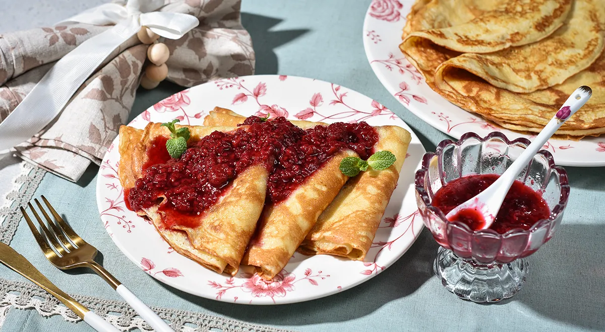 Пишні млинці на кефірі: покроковий рецепт із фото та низькою калорійністю 1