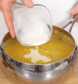 Ароматний суп з печених овочів з беконом та зеленою олією: покроковий рецепт із фото 5