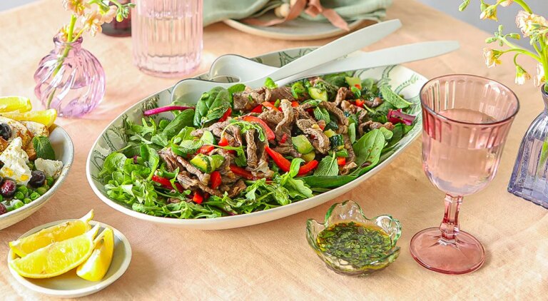 Гострий салат з яловичиною: пікантний рецепт з фото 28