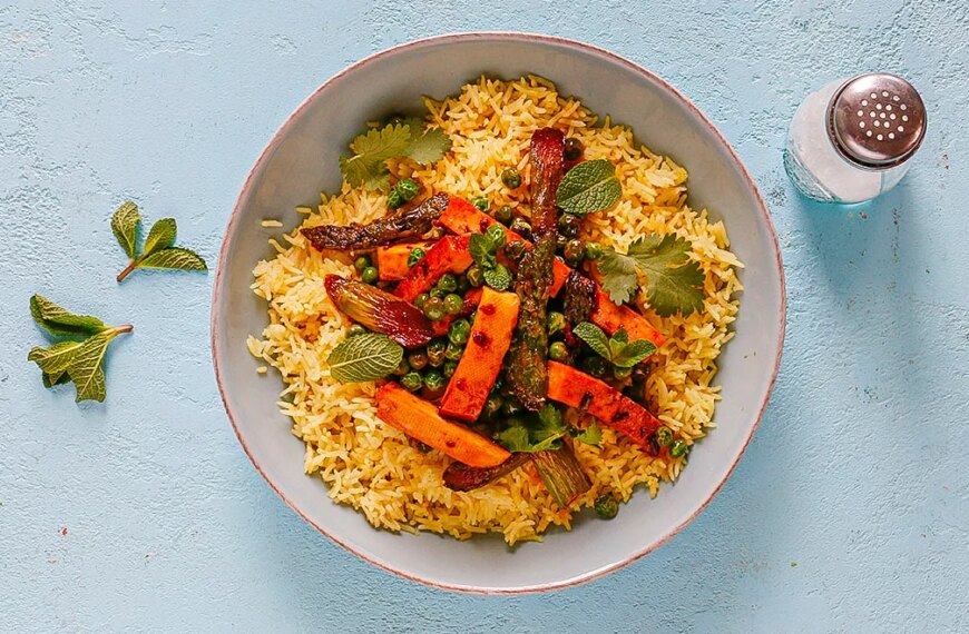 Кокосовий рис з хрустким тофу: ніжний смак та апетитна текстура