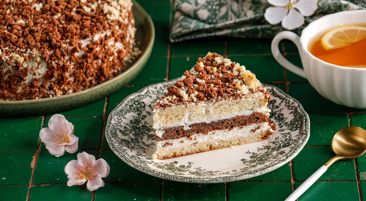 Ніжний молодіжний торт: покроковий рецепт з фото 1