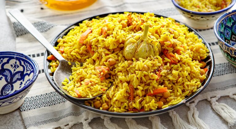 Плов з нутом без м'яса: покроковий рецепт смаколику на 541 ккал 57