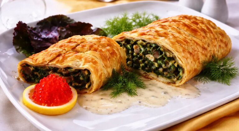 Апетитний шпинатний рулет: покроковий рецепт із фото 38