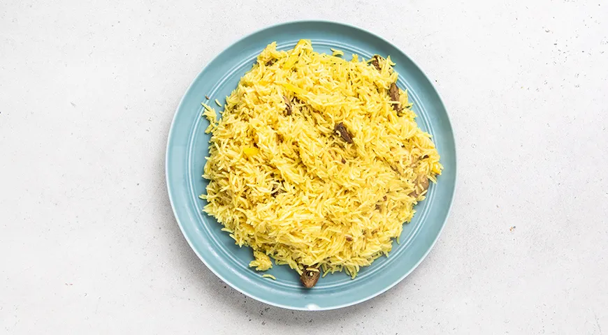 Плов із курячих сердечок: ароматний рецепт з покроковими фото 10