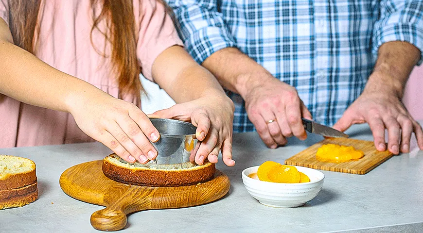 Бенто-торт «Для мами»: ніжний десерт з любов'ю, покроковий рецепт 2