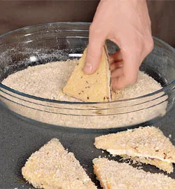 Апетитні сендвічі з шинкою та сиром: простий покроковий рецепт 4