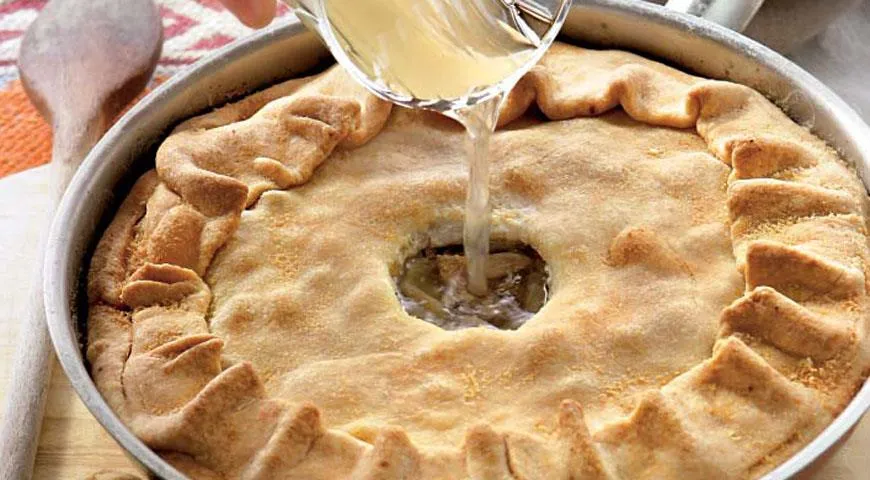 Чульмэк-белиш зі сметаною та гускою: покроковий рецепт найсмачнішої страви 1