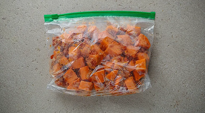 Пісне рагу з батату та білої квасолі: фоторецепт для ситного обіду 3