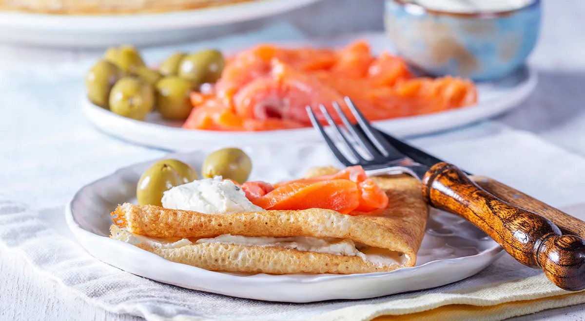 Млинець із сиром: покроковий рецепт із фото та калорійністю 1