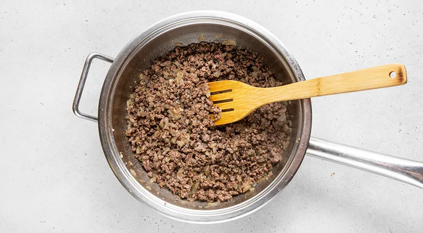 Ніжна пшоняна каша з ситним фаршем: покроковий рецепт із фото 3