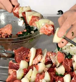Ніжний шашлик з баранини: покроковий рецепт з фото 4