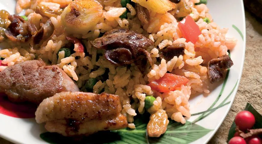 Неймовірна паелья з куркою та пряною чоризо: покроковий рецепт з фото 2