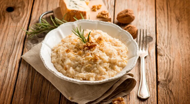 Ніжне ризото з ароматними волоськими горіхами: покроковий рецепт з фото 42