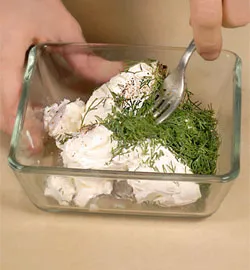 Канапе з крабовим м'ясом: вишукана закуска з детальним фоторецептом 21 Канапе з крабовим м'ясом: вишукана закуска з детальним фоторецептом 21