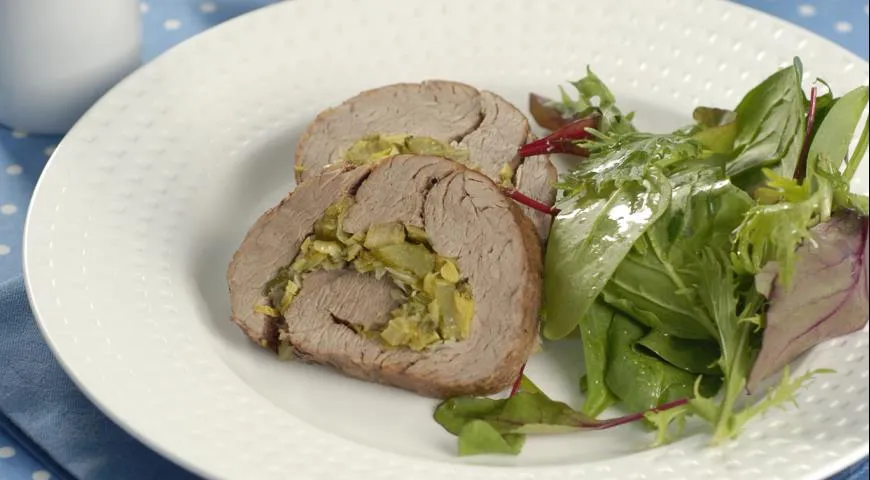 Ніжний рулет із телятини: покроковий рецепт із фото 1