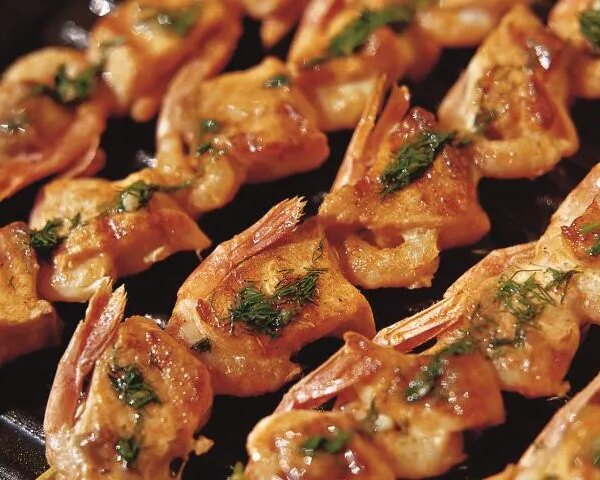 Смажений лосось з креветками: покроковий рецепт з фото
