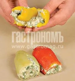 Соковиті рулетики з солодкого перцю: покроковий рецепт із фото 6 Соковиті рулетики з солодкого перцю: покроковий рецепт із фото 6
