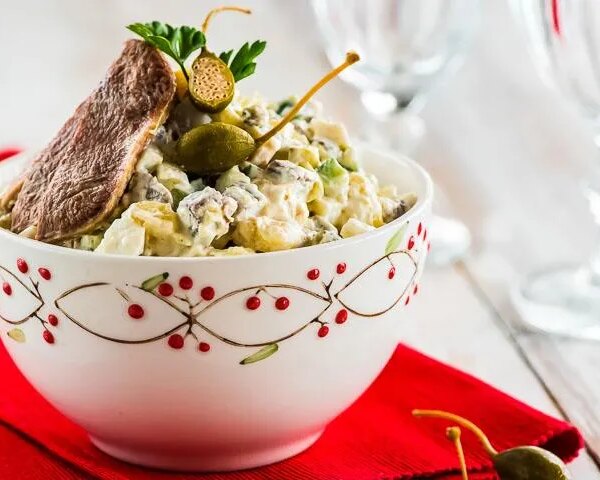Класичний Олів’є з язиком: покроковий рецепт з фото