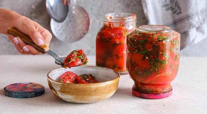 Швидкі корейські помідори: пікантний смак за кілька хвилин, покроковий рецепт з фото 6
